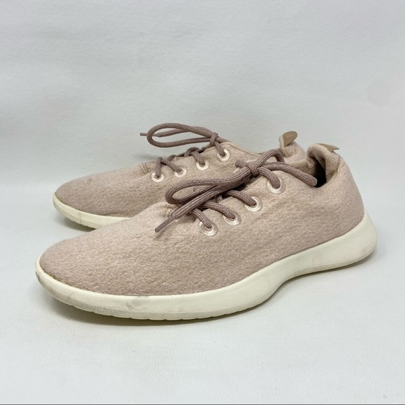 Allbirds Merino Wool Runners WR Men's Size M 11 Light Pink Comfort Walking Shoes - Picture 1 of 14